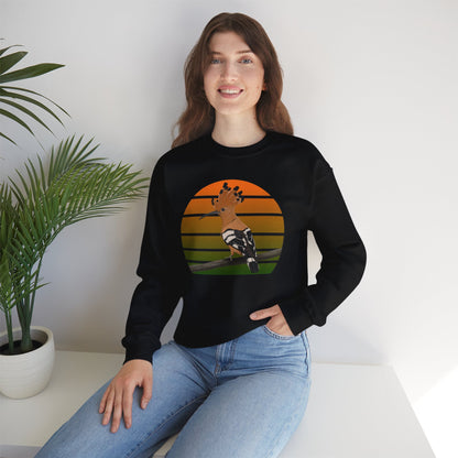 Hoopoe Birdlover Ornithologist Bird Sweatshirt