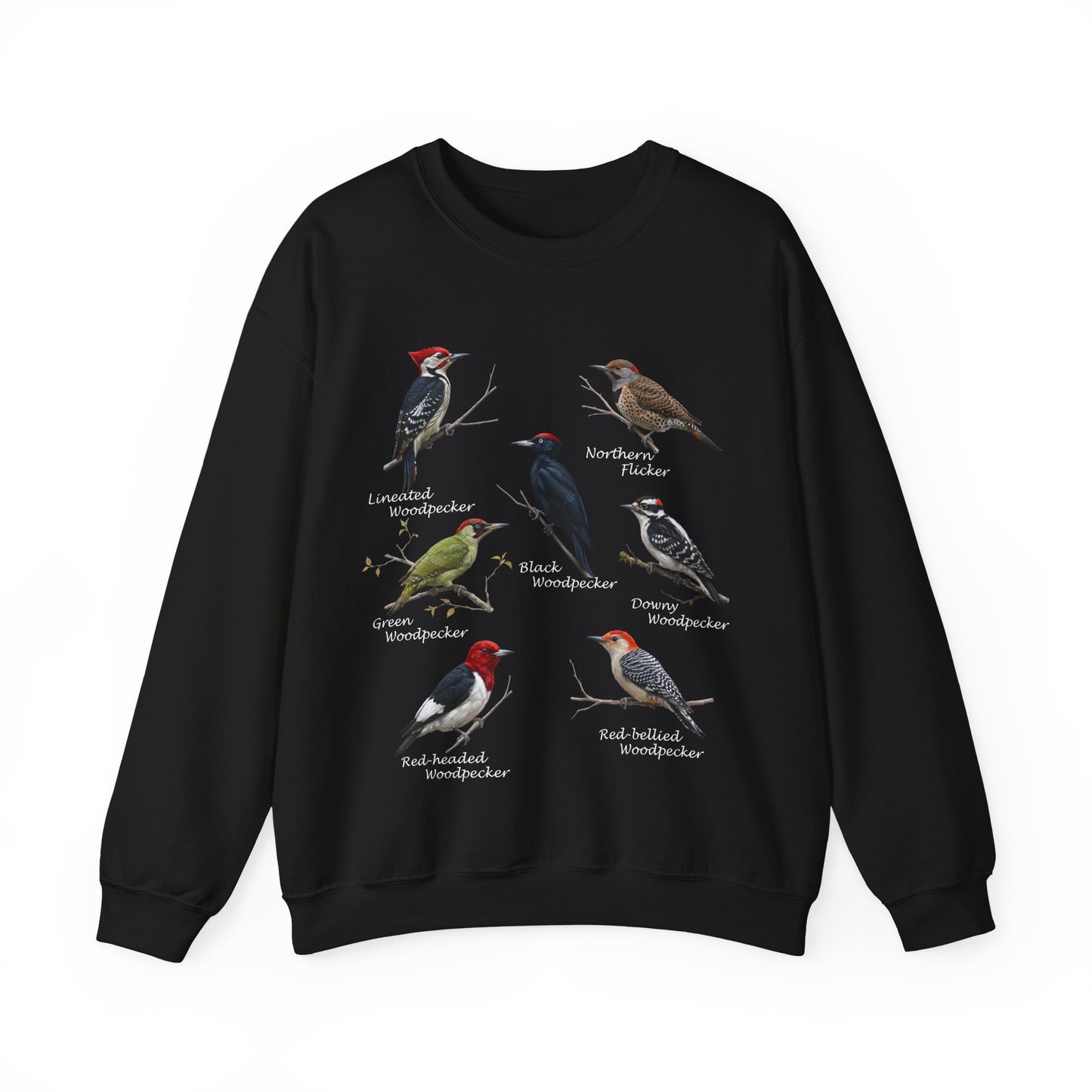 Woodpecker Sweatshirt – Animal Lover Gift, Avian Enthusiast