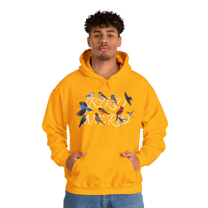 Bird Nerd Blue Jay Cardinal Hummingbird Robin Oriole Hoodie