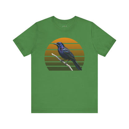 Grackle T-Shirt | Unisex Retail Fit Bird Lover Tee | Wildlife Birder Gift