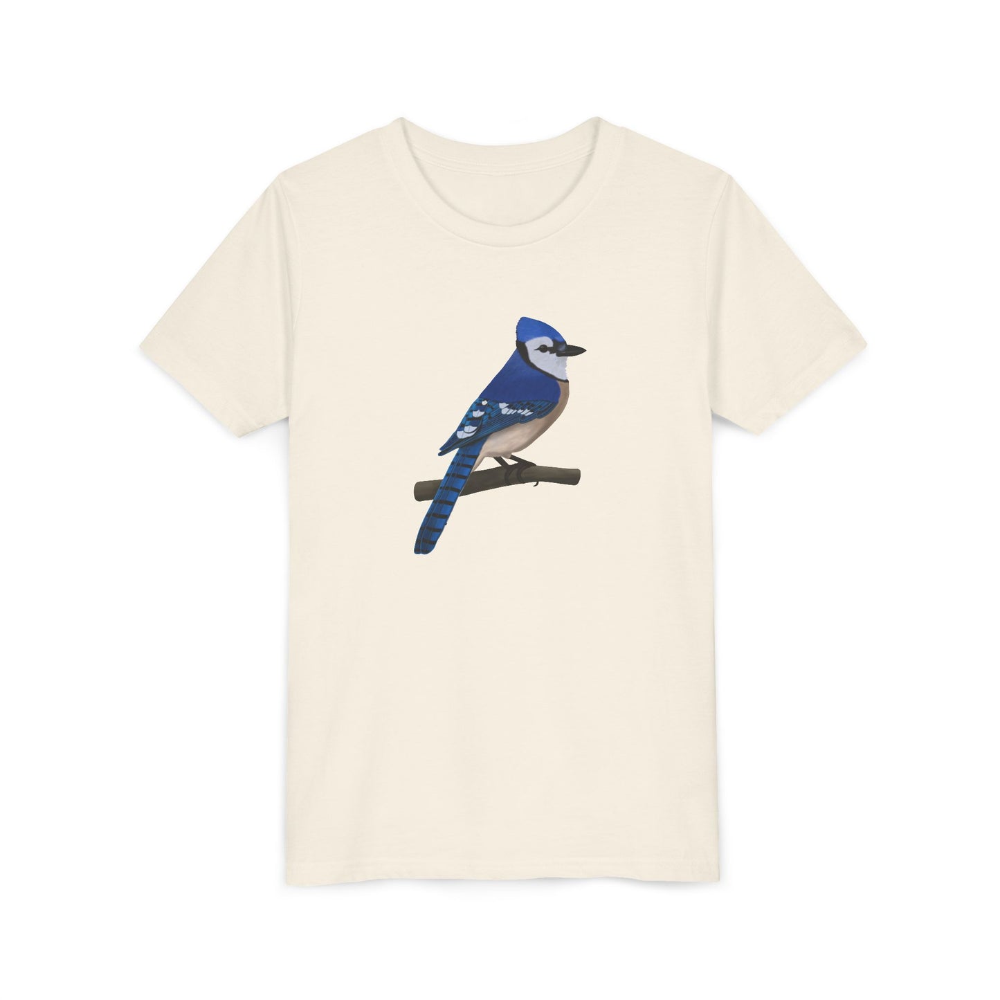 Blue Jay Birding & Birdwatching Bird Youth T-Shirt