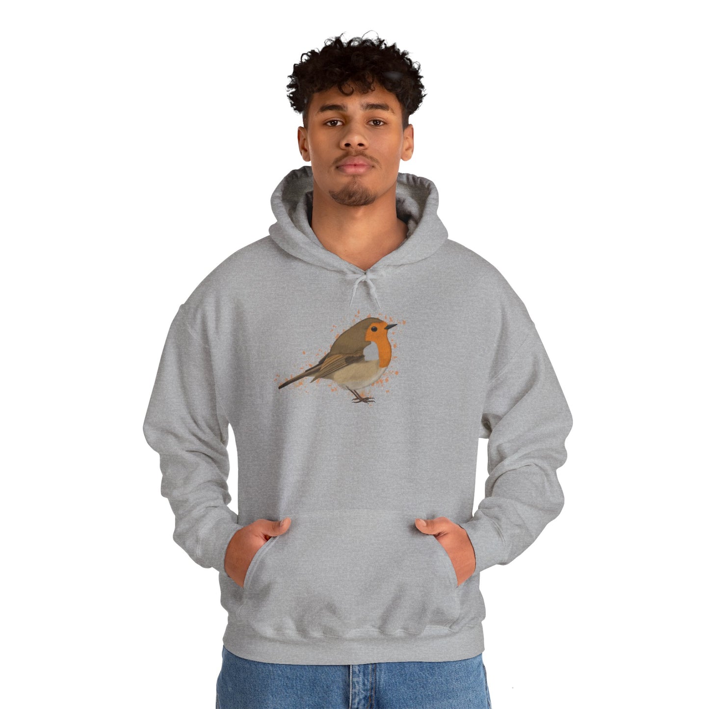 Robin Bird Unisex Hoodie - jz.birds