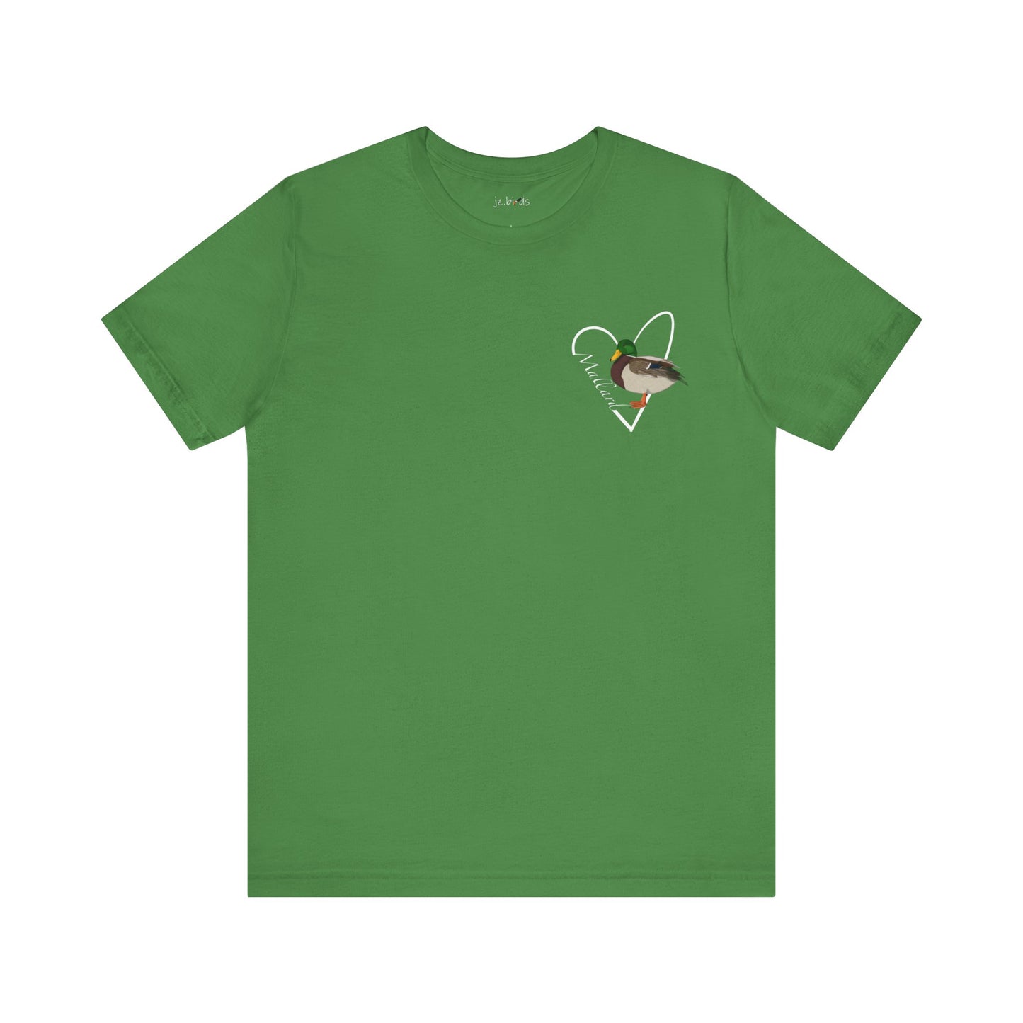 Mallard Heart Birdwatcher Bird T-Shirt