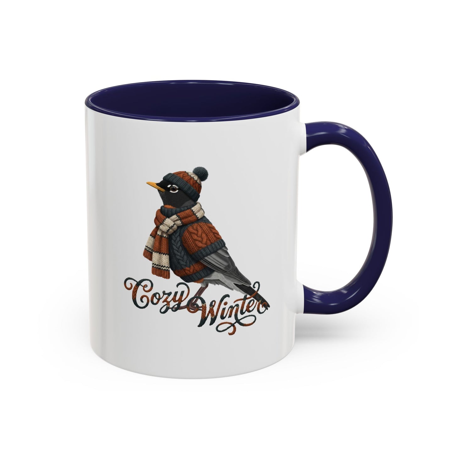 American Robin Ceramic Bird Coffee Mug – Custom Gift for Bird Watchers