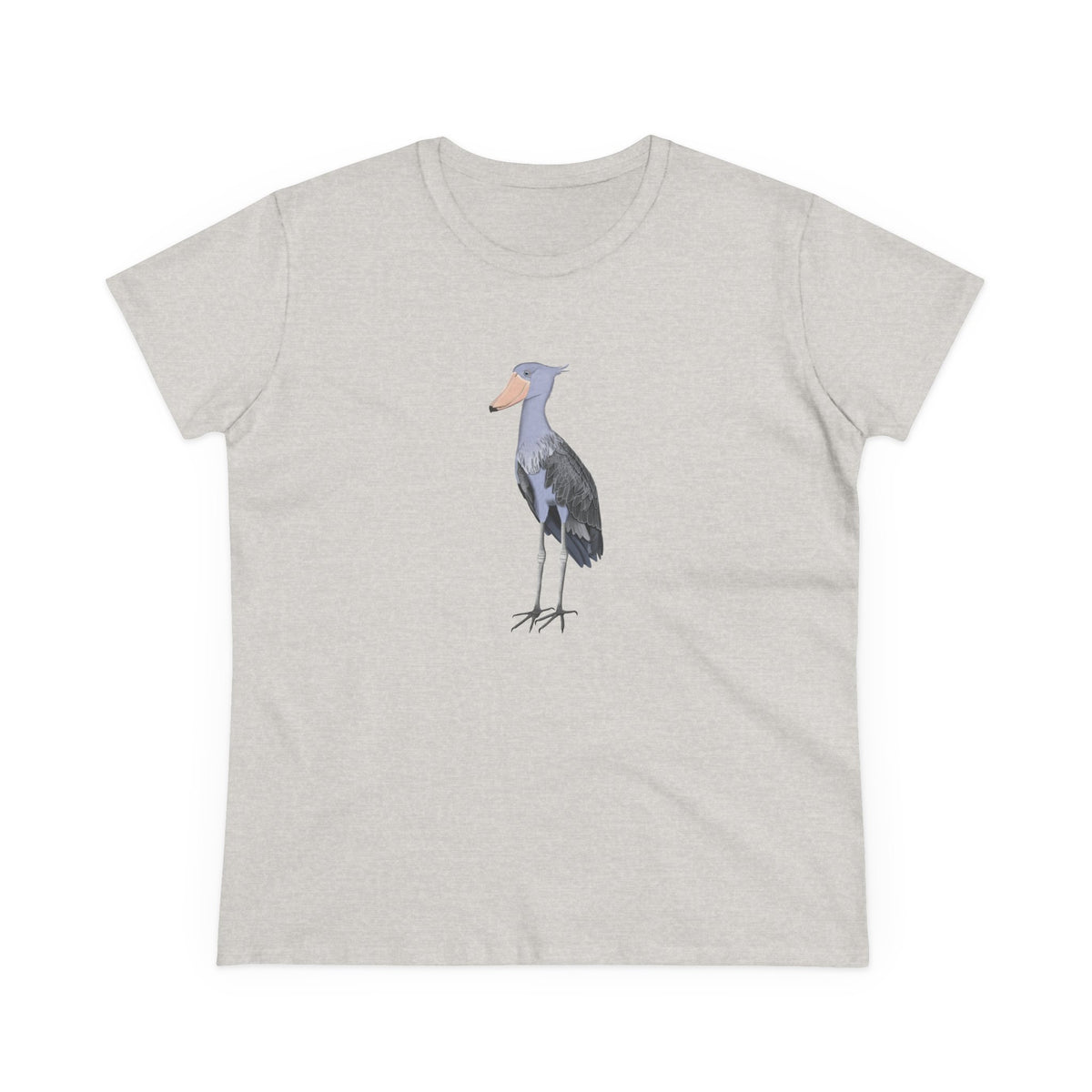 Shoebill Women's T-Shirt in Navy