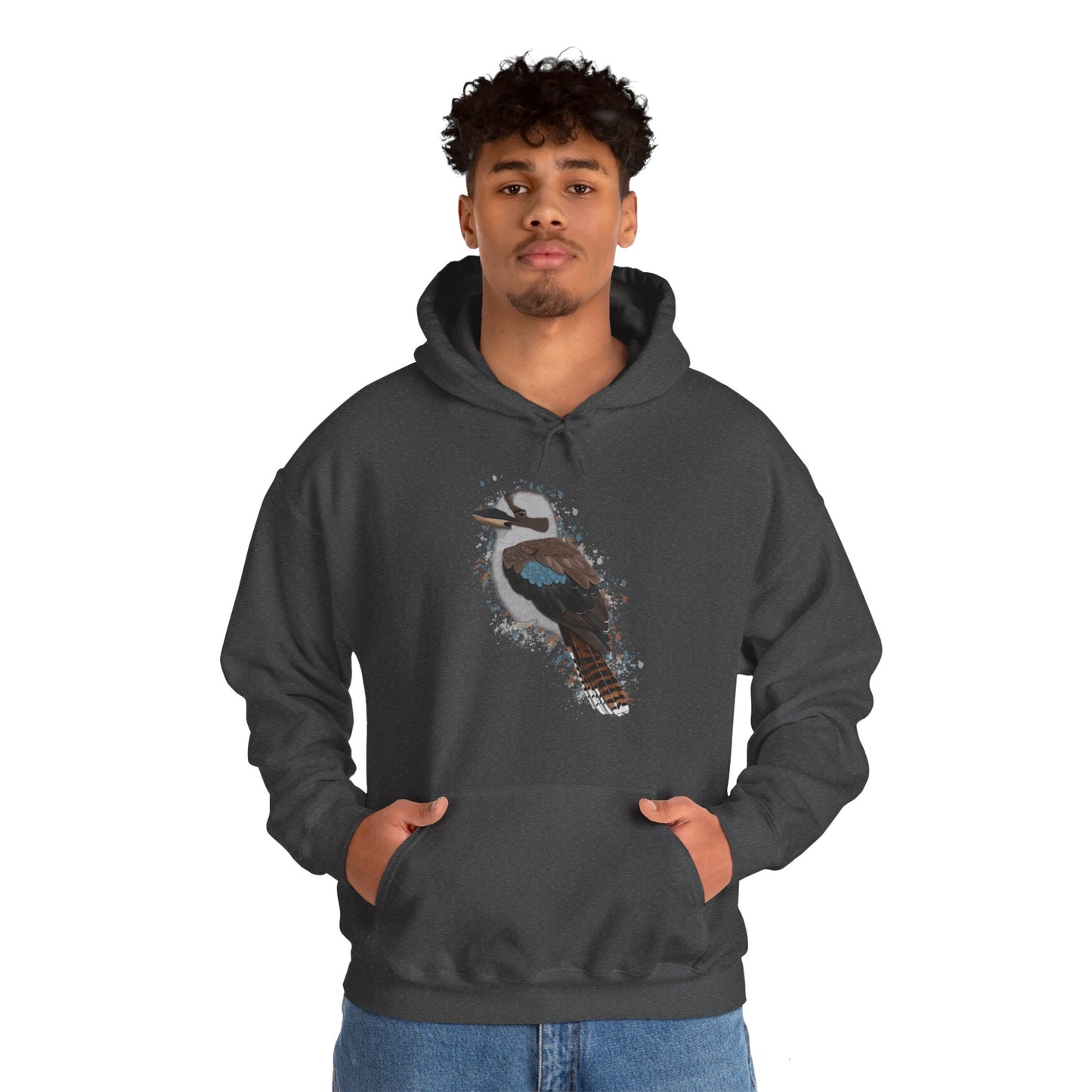 Kookaburra Bird Unisex Hoodie - jz.birds