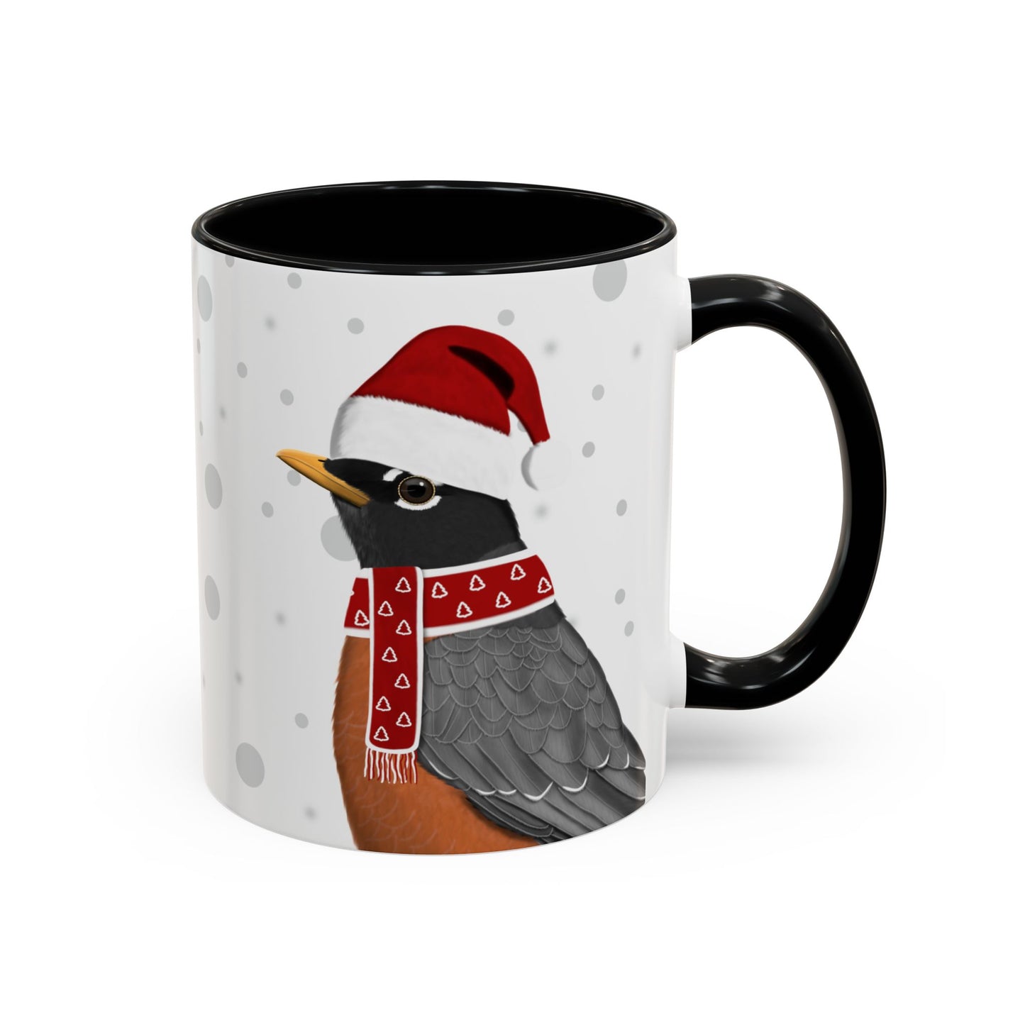 Robin Christmas Bird Coffee Mug