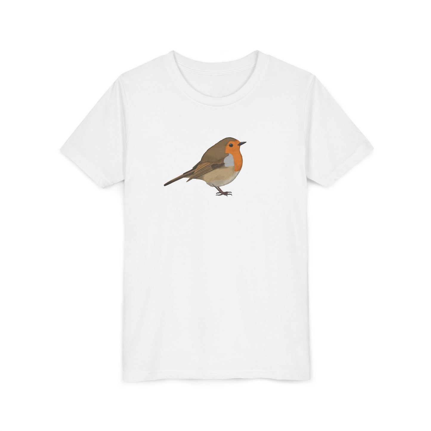 European Robin Birding & Birdwatching Bird Youth T-Shirt