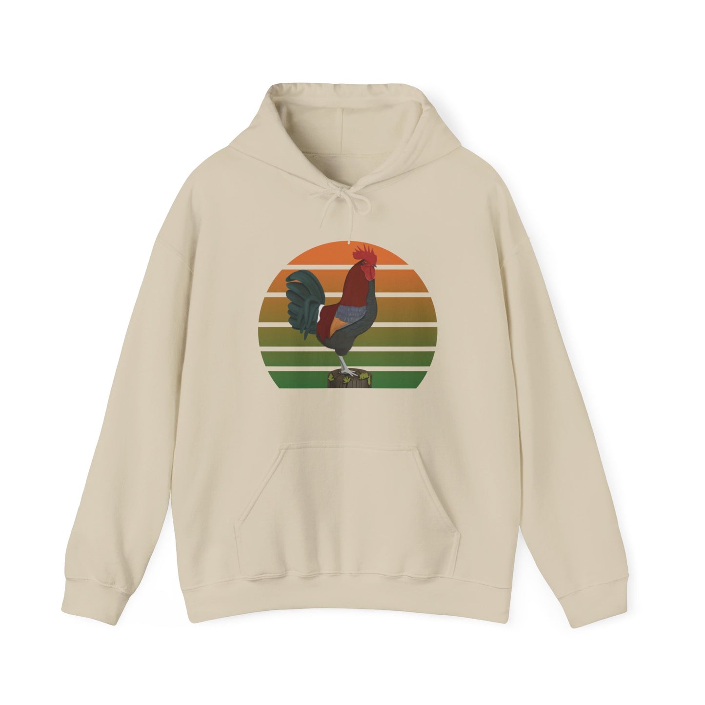 Rooster Bird Hoodie