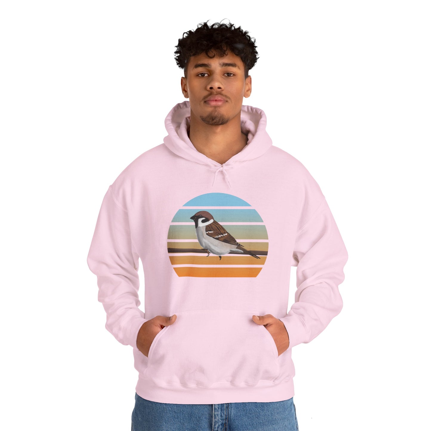 Tree Sparrow Bird Hoodie