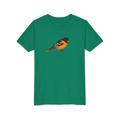 Baltimore Oriole Birding & Birdwatching Bird Youth T-Shirt