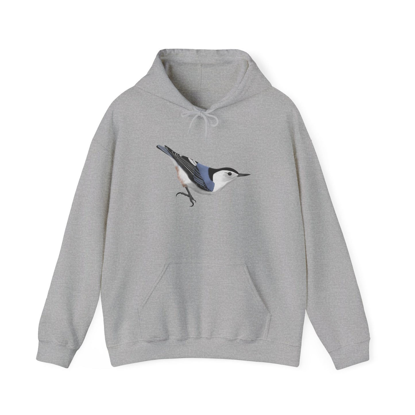 Nuthatch Bird Birdwatching Birder Hoodie