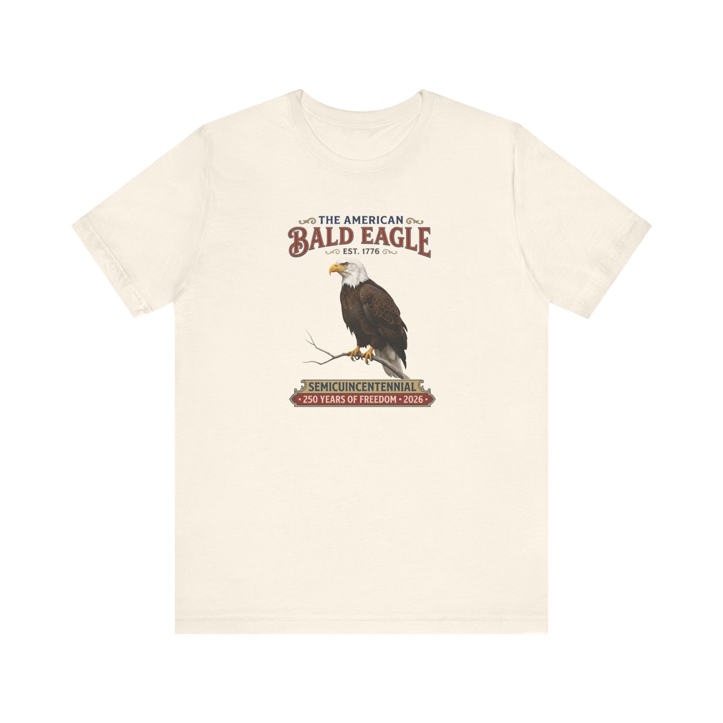 Vintage American Bald Eagle T-Shirt | US 250th Anniversary Semiquincentennial