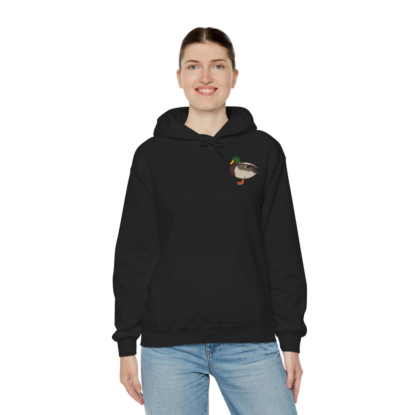 Stockente Hoodie - Vogel Kapuzenpullover für Vogelbeobachter & Naturliebhaber mit Vogelmotiv