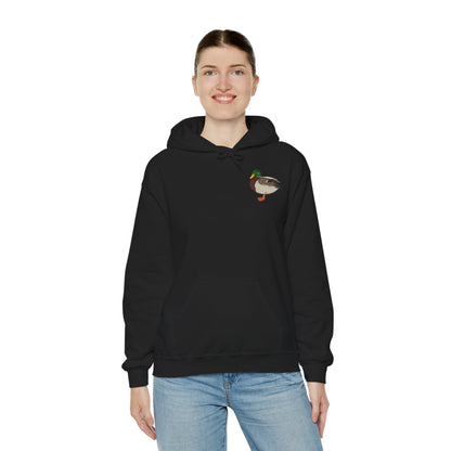 Stockente Hoodie - Vogel Kapuzenpullover für Vogelbeobachter & Naturliebhaber mit Vogelmotiv