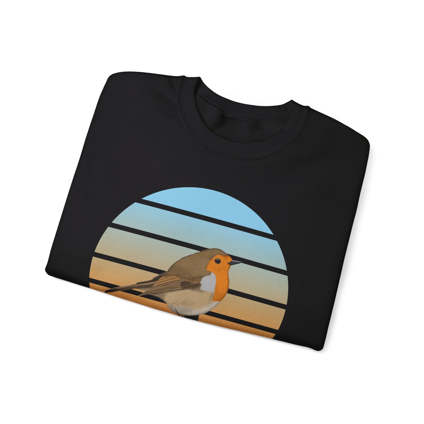 European Robin Birdlover Ornithologist Bird Sweatshirt