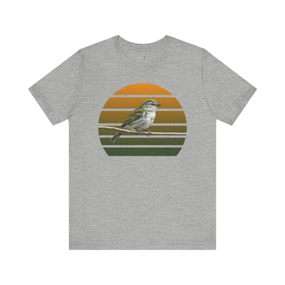 Red-Eyed Vireo T-Shirt | Unisex Retail Fit Bird Lover Tee | Wildlife Birder Gift