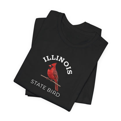 Illinois Official State Bird Shirt | Northern Cardinal T-Shirt