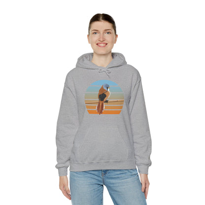 Bearded Reedling Bird Hoodie