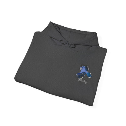 Blue Jay Birding Birdwatching Bird Hoodie