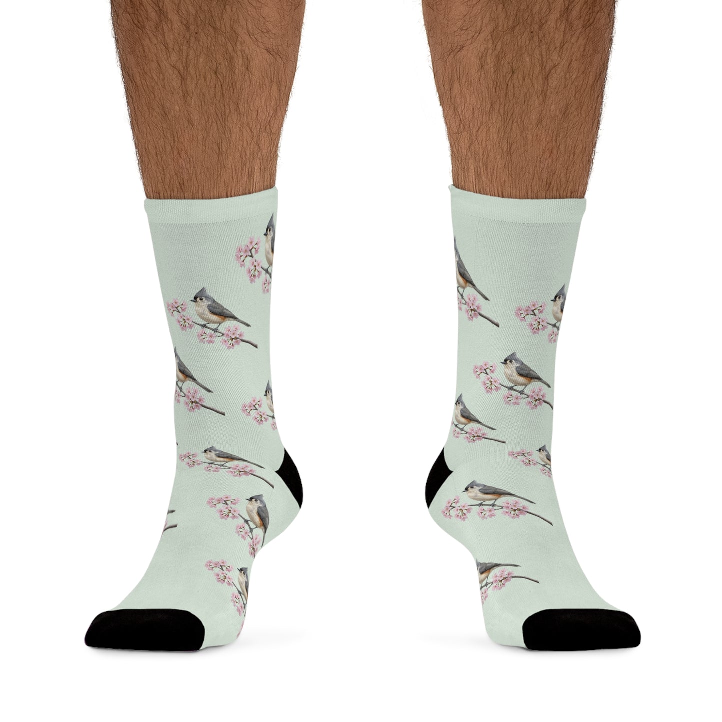 Tufted Titmouse Socks – Accessories and All Over Print style