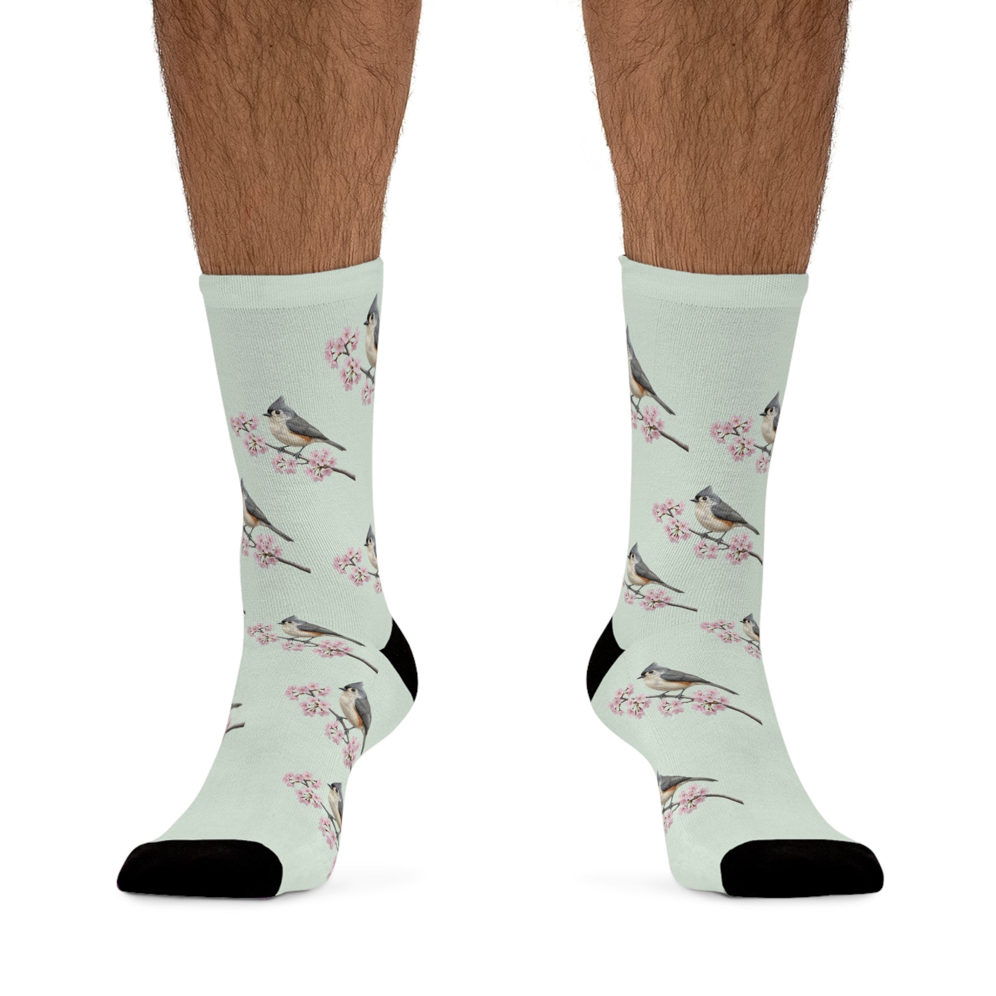 Tufted Titmouse Socks – Accessories and All Over Print style