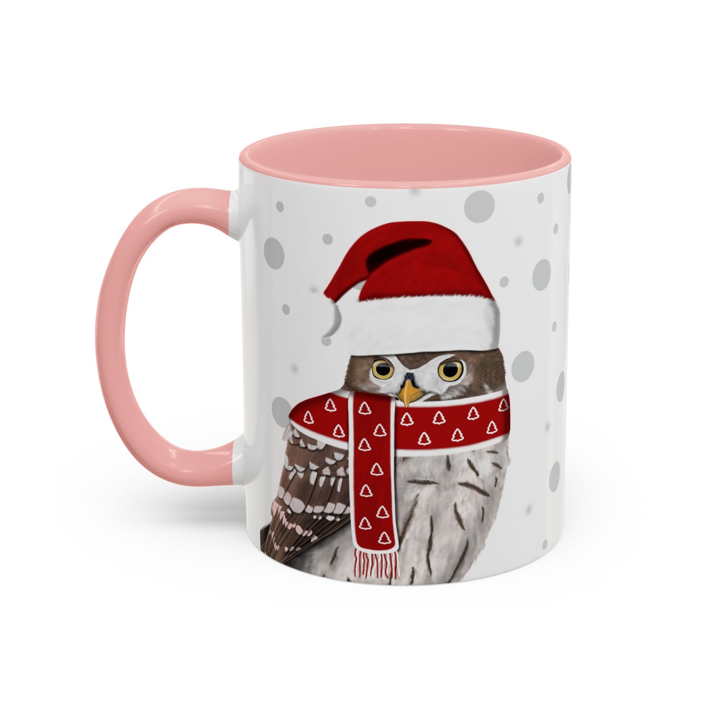 Owl Christmas Bird Coffee Mug