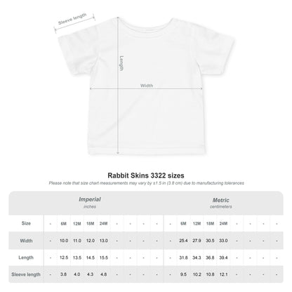 Robin & Squirrel Hug Cute Bird Baby & Toddler Fine Jersey T-Shirt