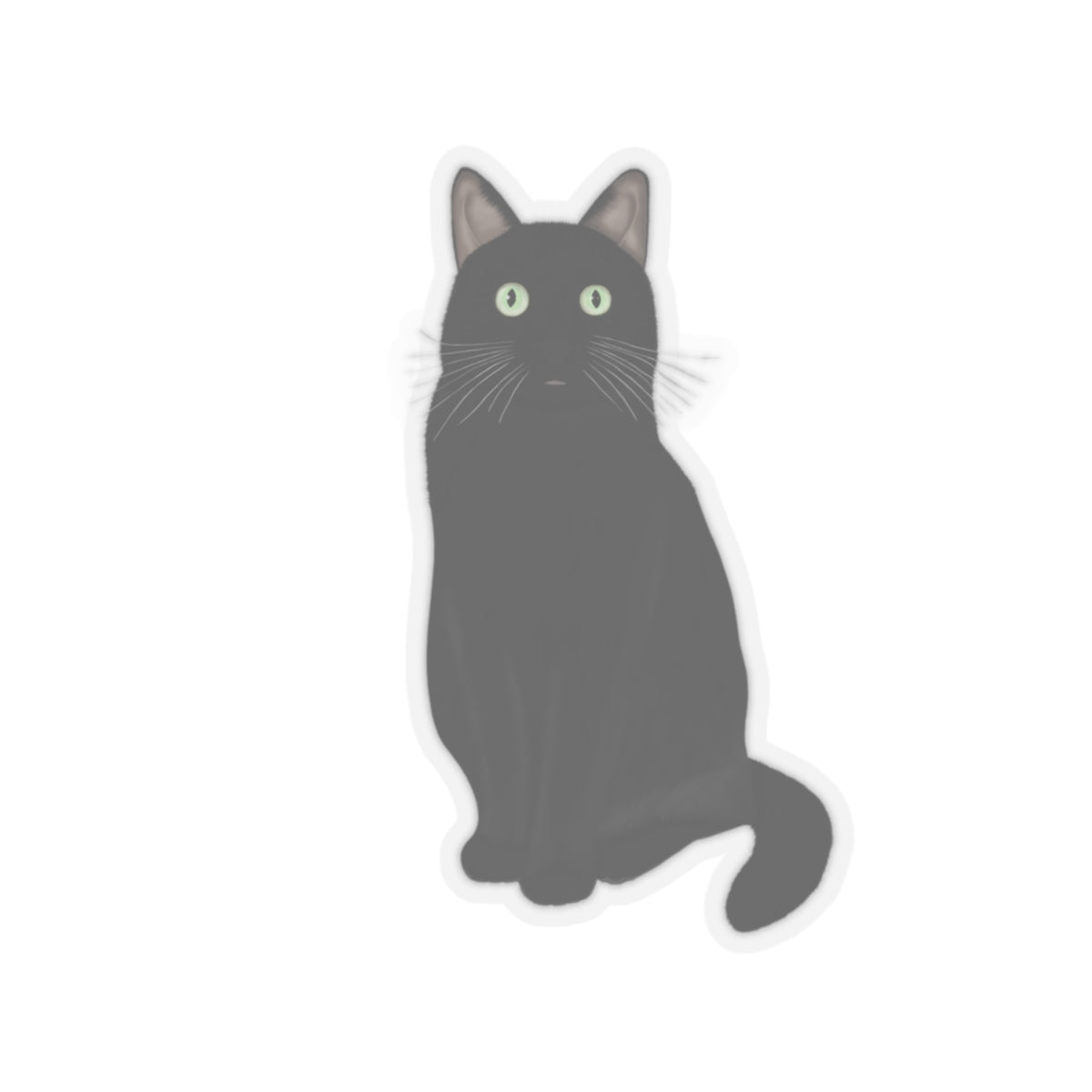 Black Cat Lover Sticker