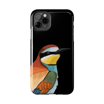 Bee Eater Bird Art Tough Phone Case Black