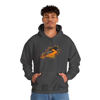 Baltimore Oriole Bird Unisex Hoodie - jz.birds