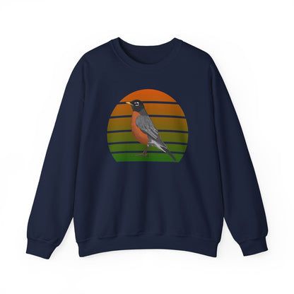 Robin Birdlover Ornithologist Bird Sweatshirt