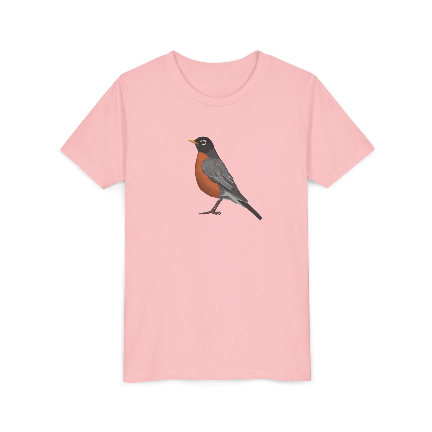 American Robin Birding & Birdwatching Bird Youth T-Shirt