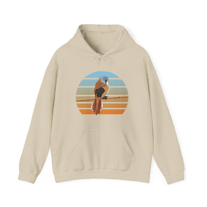 Bearded Reedling Bird Hoodie