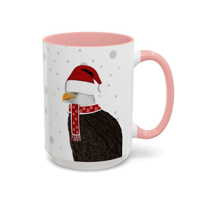 Bald Eagle Christmas Bird Coffee Mug