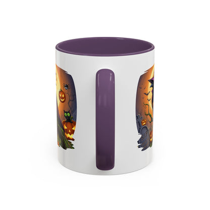 Black Raven Halloween Bird Mug - Perfect Bird Lover Gift for Spooky Season
