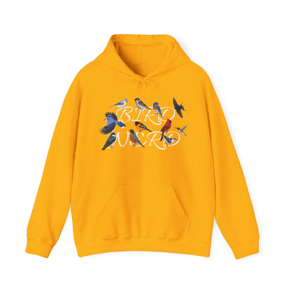 Bird Nerd Blue Jay Cardinal Hummingbird Robin Oriole Hoodie