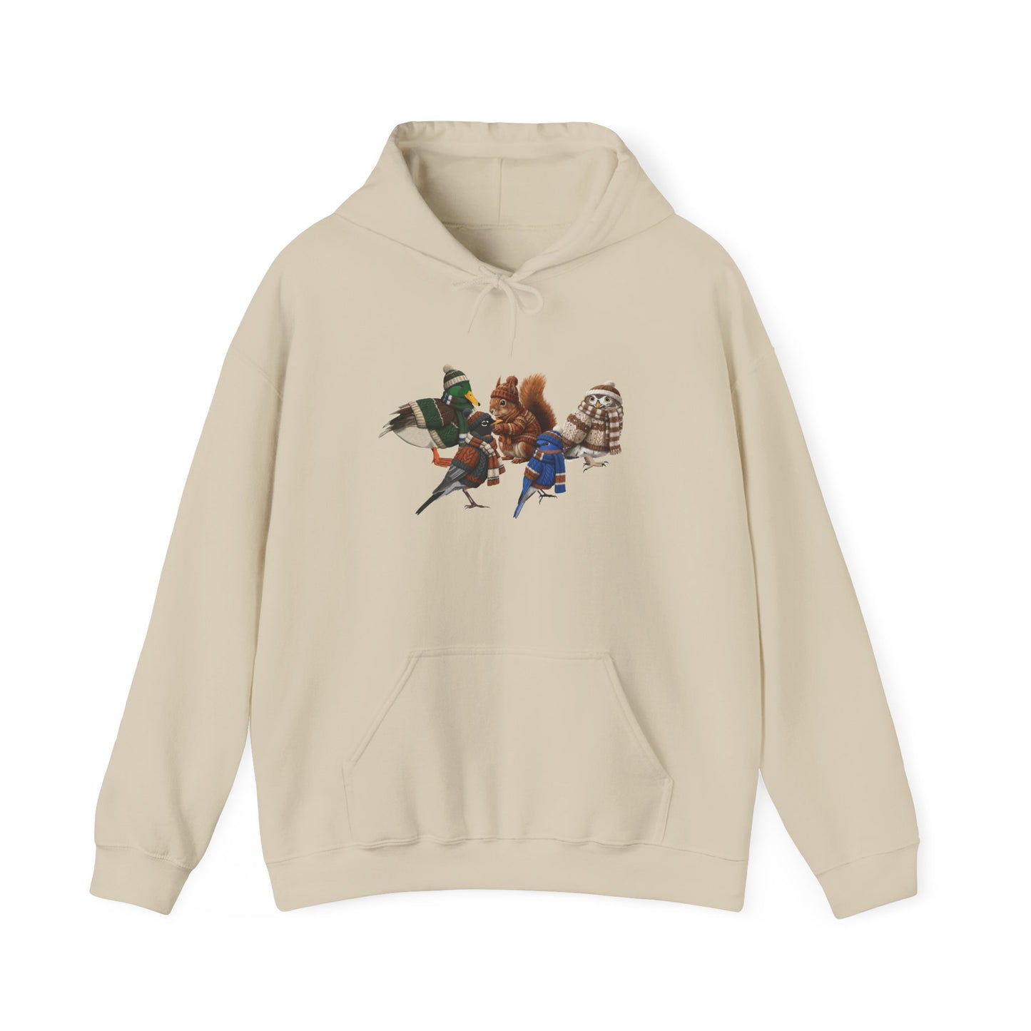 Funny Winter Hoodie: The Ultimate Cozy Bird Squad