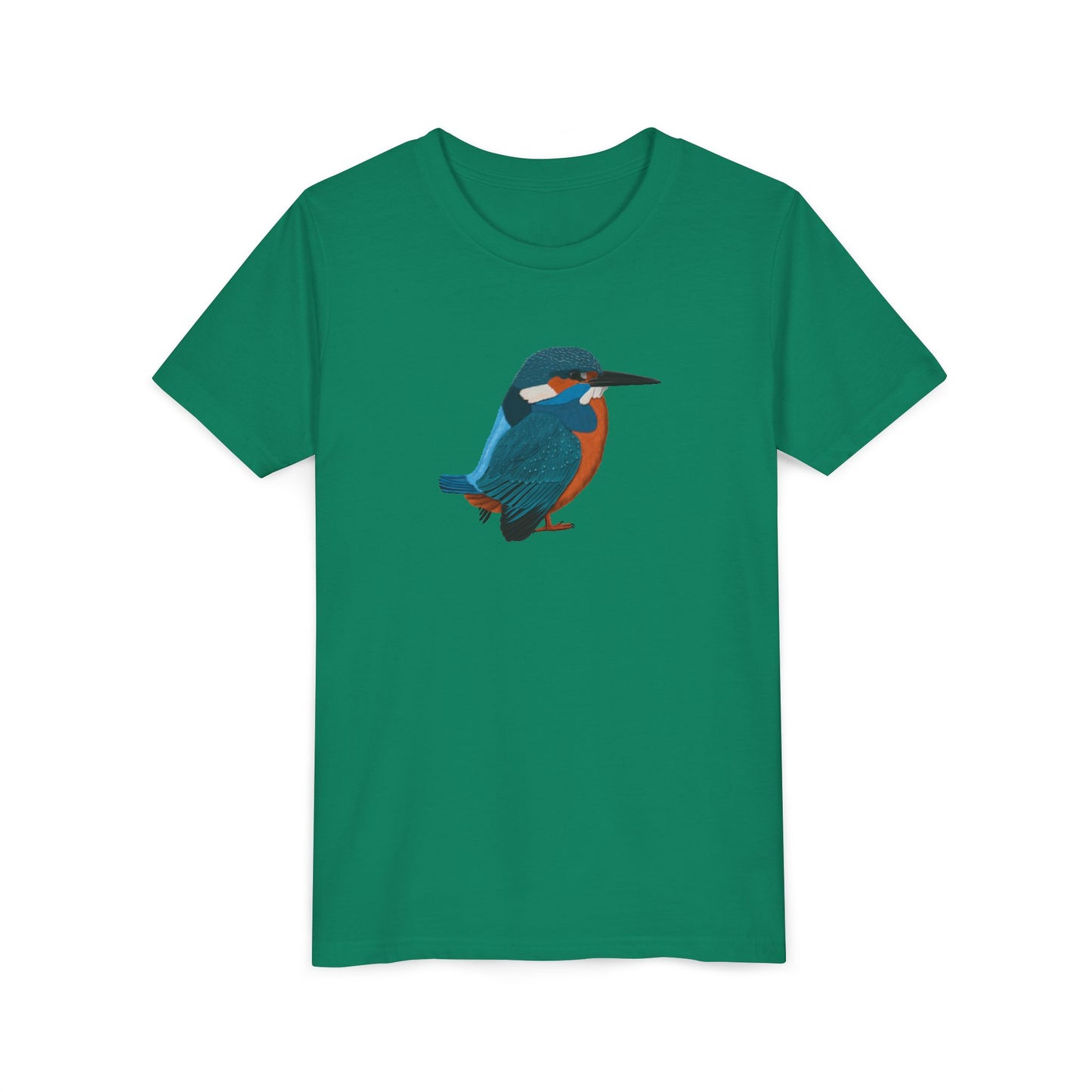 Kingfisher Birding & Birdwatching Bird Youth T-Shirt