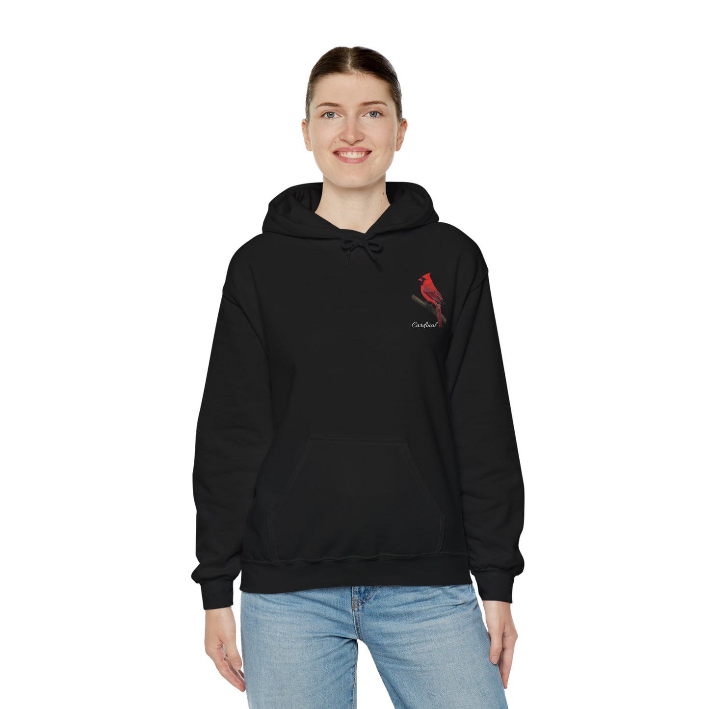 Cardinal Birding Birdwatching Bird Hoodie