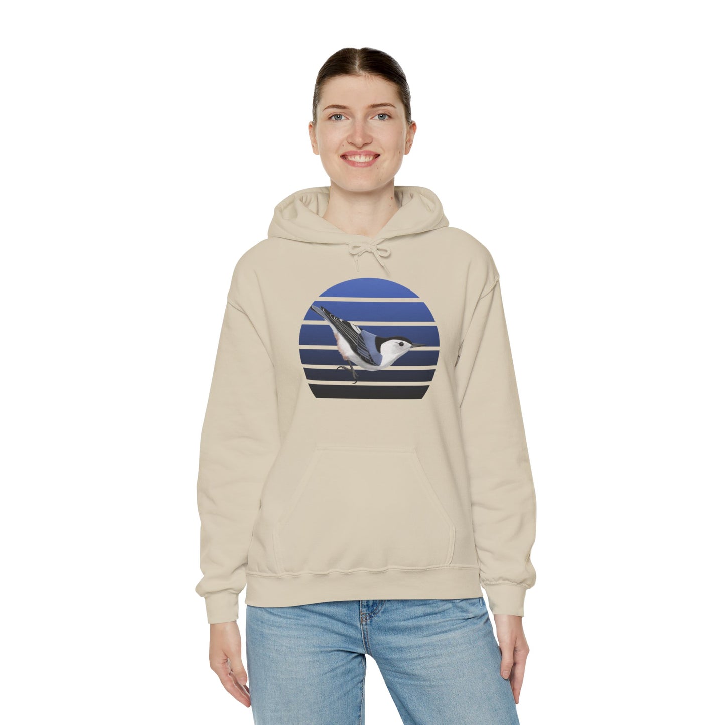 Nuthatch Bird Hoodie