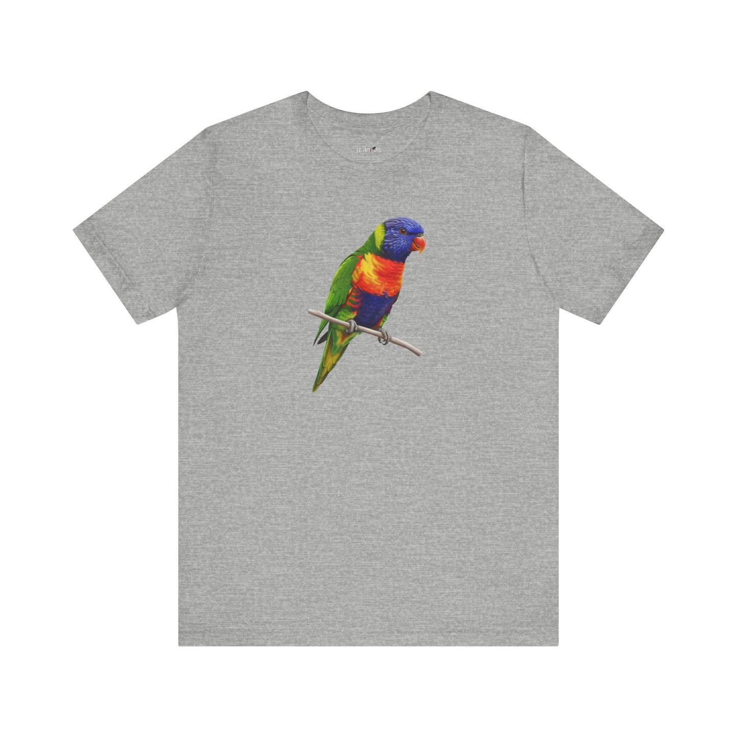 Rainbow Lorikeet T-Shirt | Unisex Bird Lover Tee | Wildlife Birder Gift