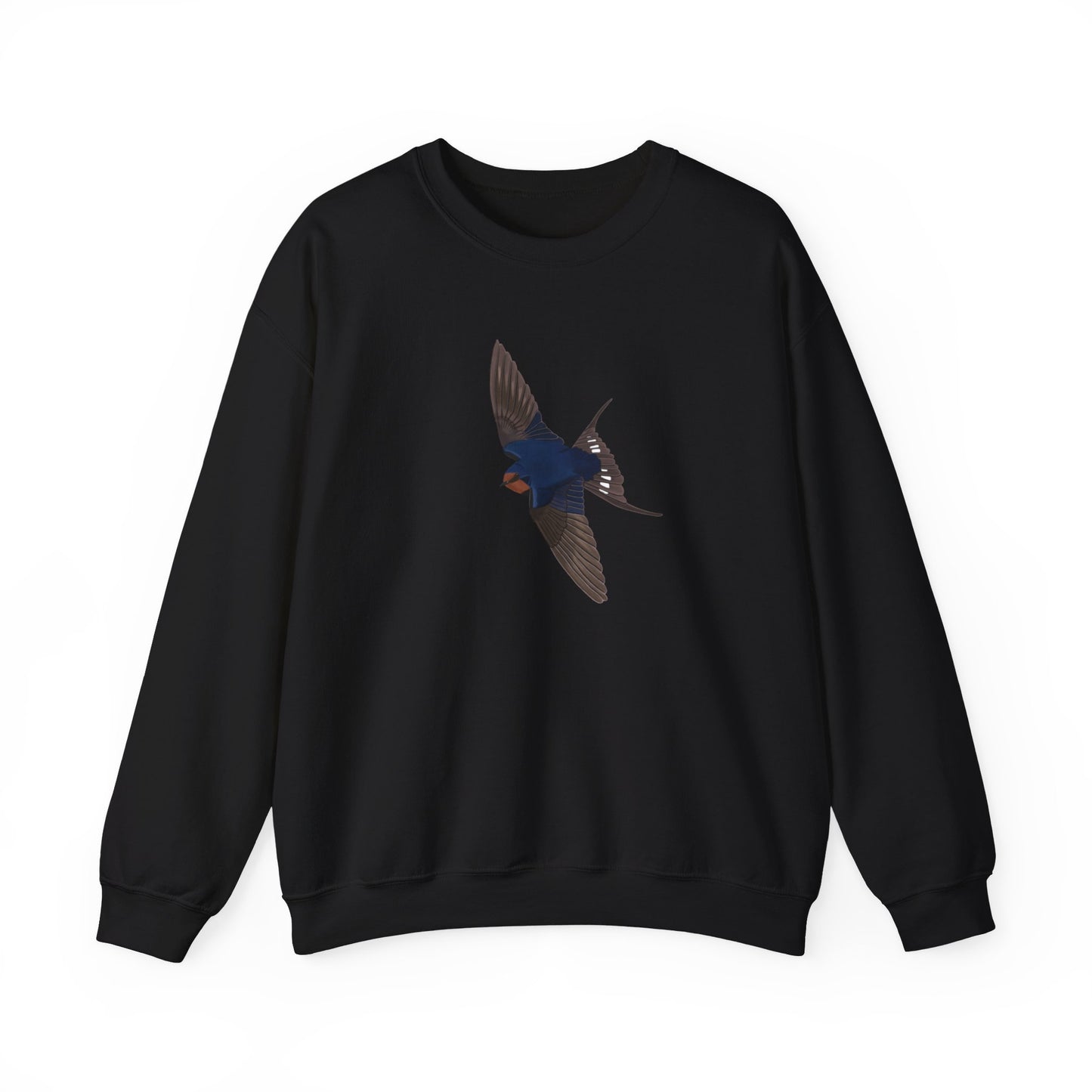 Barn Swallow Bird Watcher Biologist Crewneck Sweatshirt