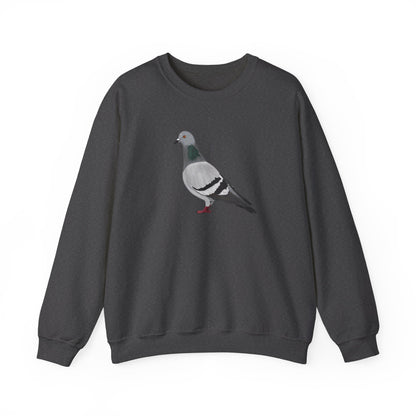 Pigeon Bird Watcher Biologist Crewneck Sweatshirt