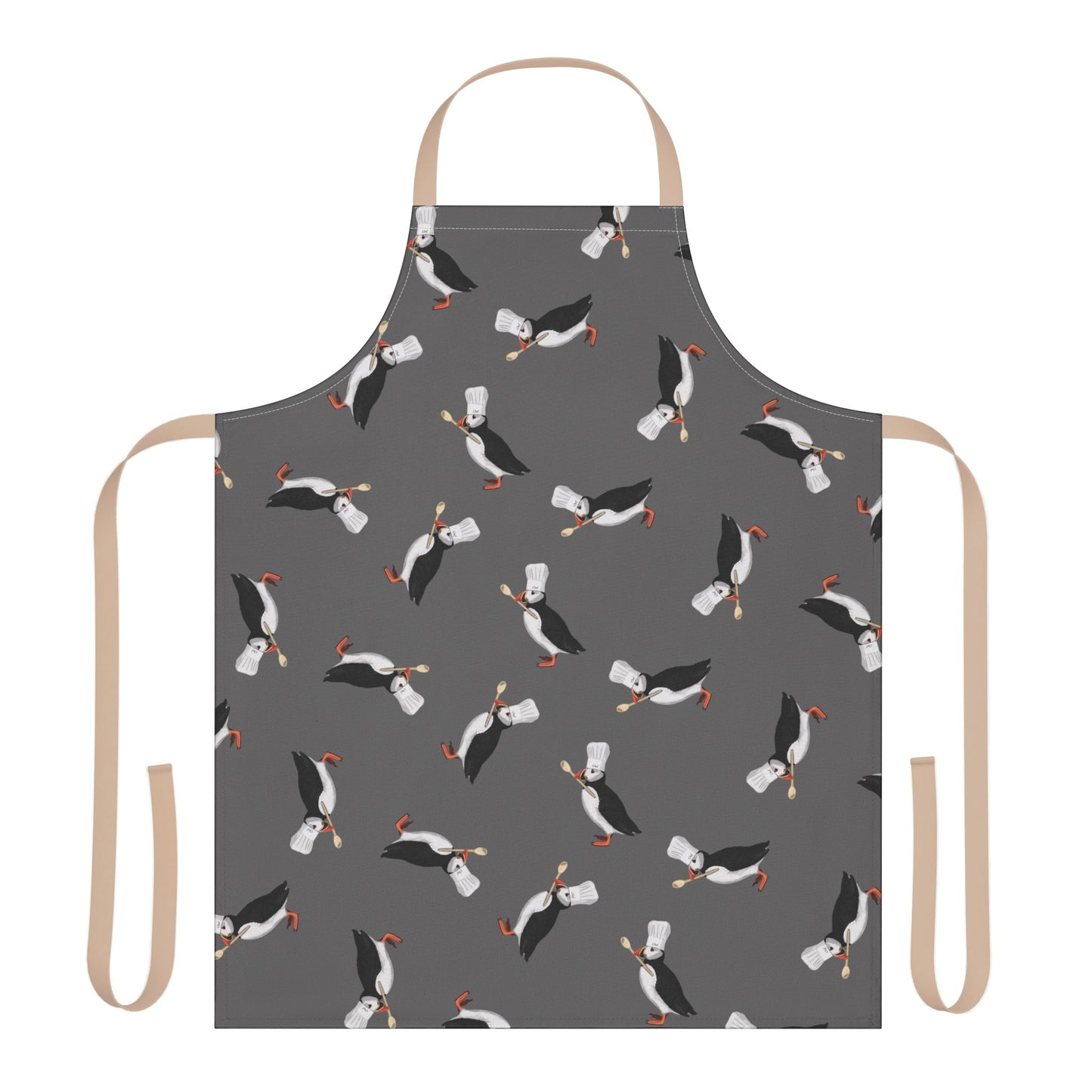 Puffin Apron in Black