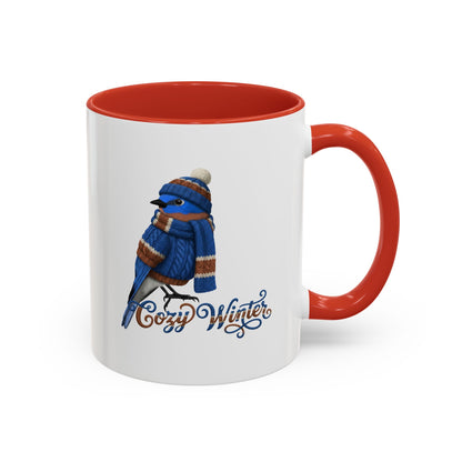 ブルーバード セラミックバードコーヒーマグ – バードウォッチャーへのカスタムギフト