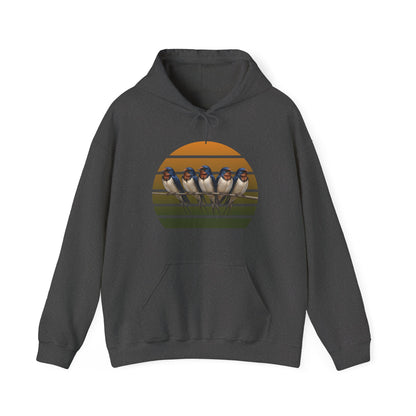 Barn Swallow Hoodie Bird Lover & Bird Watcher | Unisex Sweater | Gift for Bird Lovers