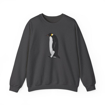 Emperor Penguin Bird Watcher Biologist Crewneck Sweatshirt