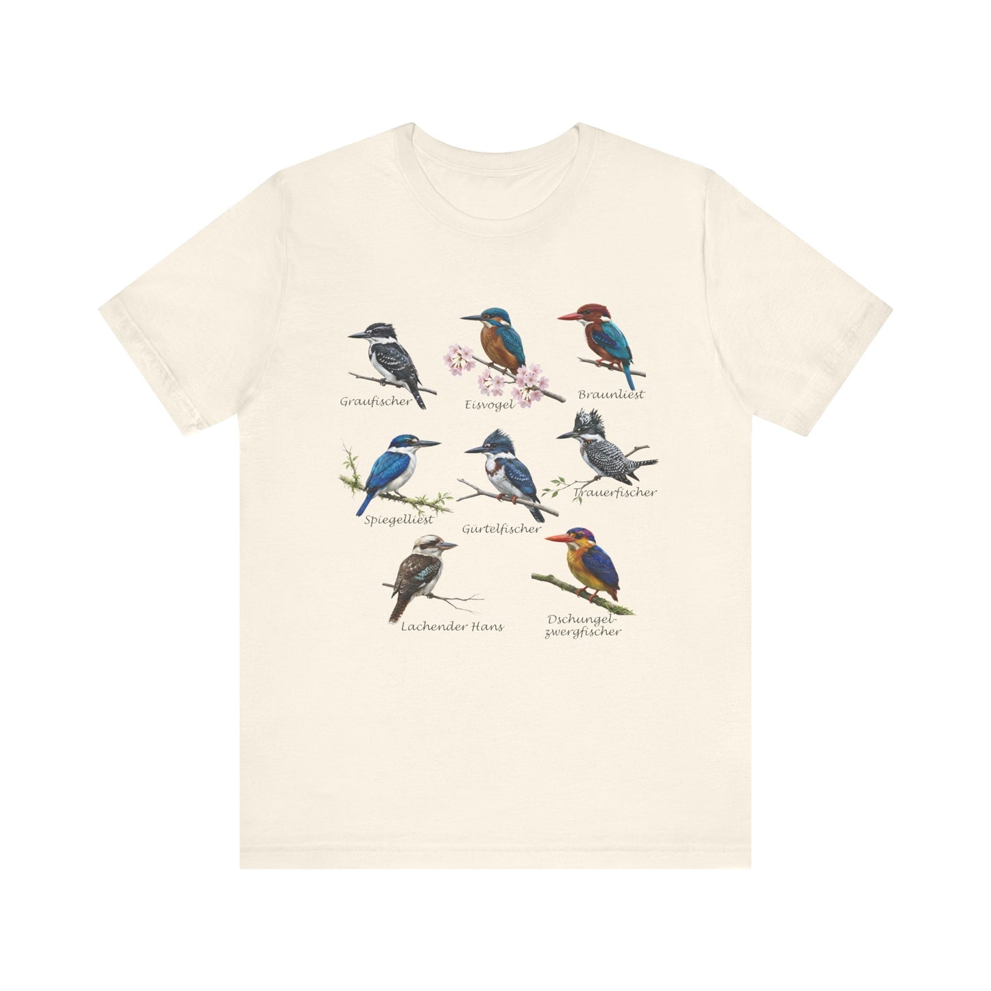 T-Shirt mit Eisvögeln & Liesten: Lachender Hans & Co. | Vogelkunde