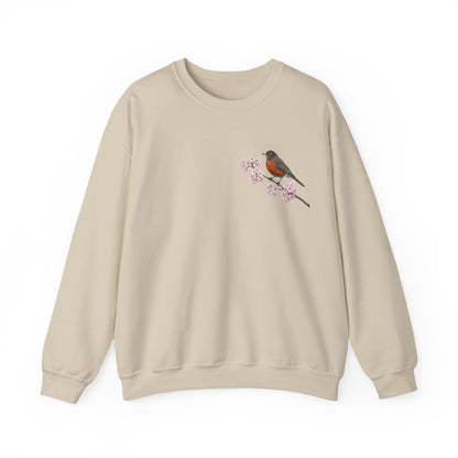 American Robin Sweatshirt – Animal Lover Gift, Avian Enthusiast